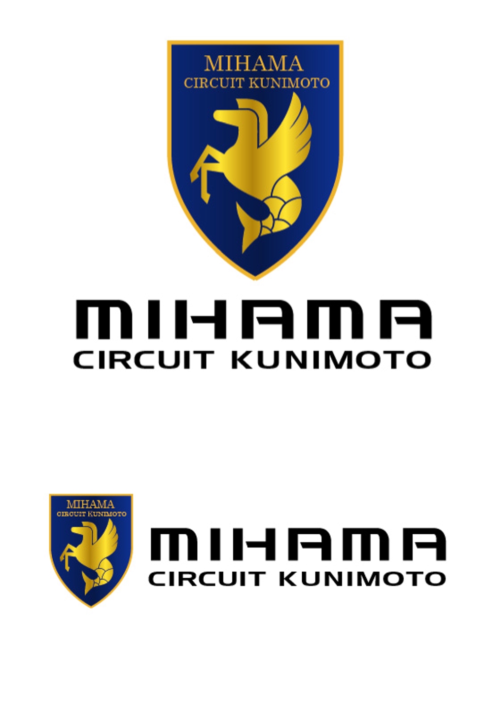 モータースポーツ　サーキットのロゴ
