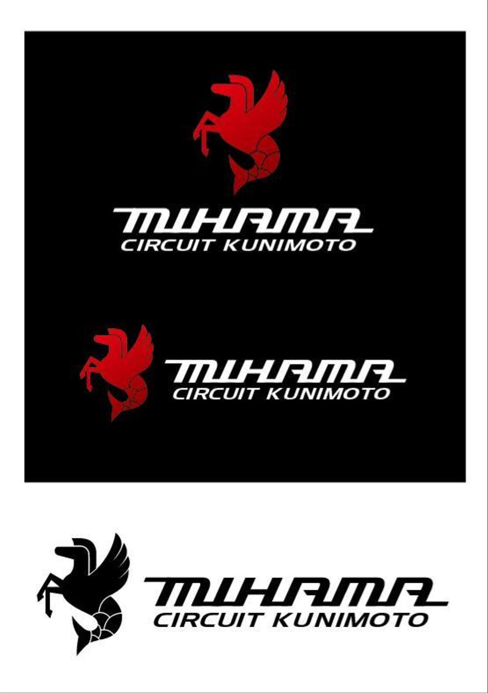 モータースポーツ　サーキットのロゴ