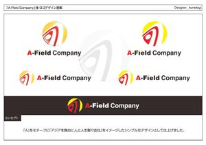 kometogi (kometogi)さんの「Ａ-Field Company」のロゴ作成への提案