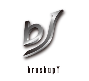  swordgin ()さんの「brushup」のロゴ作成への提案