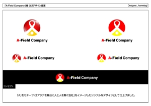 kometogi (kometogi)さんの「Ａ-Field Company」のロゴ作成への提案
