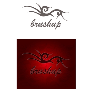 よしのん (yoshinon)さんの「brushup」のロゴ作成への提案