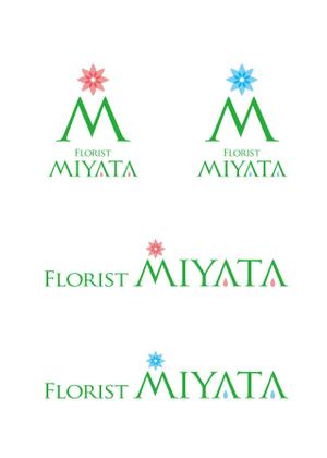77design (roots_nakajima)さんの「Florist Miyata」ロゴ作成への提案
