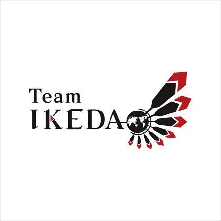 Saki0396さんの事例 実績 提案 日本初のプロバドミントン選手 Team Ikeda のロゴ作成 シャトルをモチーフと クラウドソーシング ランサーズ