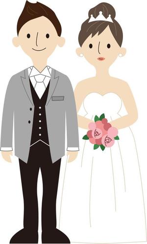 uooworks／販促設計デザイナー ()さんの披露宴ペーパーアイテムのアバター（ピグ）のイラスト制作への提案