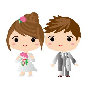 muckeyさんの披露宴ペーパーアイテムのアバター（ピグ）のイラスト制作への提案