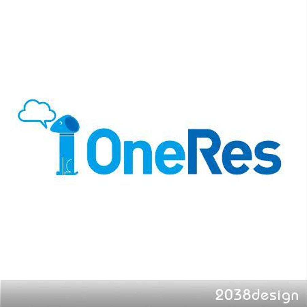 クラウド型リカバリーソフト「OneRes　（ワンレス）」のロゴ（商品イメージ）作成
