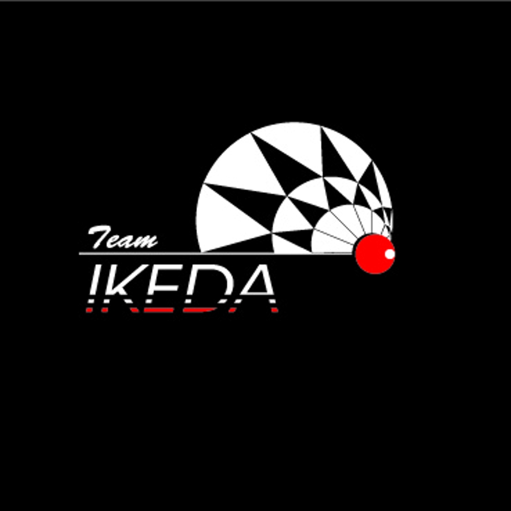 日本初のプロバドミントン選手　「Team IKEDA」のロゴ作成