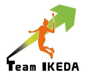 やるぞう (yaruzou)さんの日本初のプロバドミントン選手　「Team IKEDA」のロゴ作成への提案