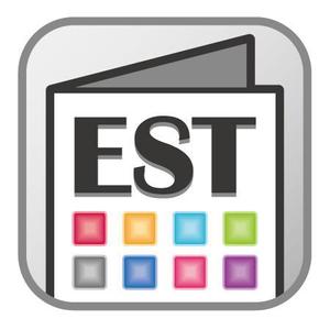 RUN (roosterpools)さんの趣味情報収集iPhoneアプリ「EST」のアイコン作成への提案