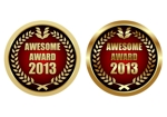 renamaruuさんの「AWESOME　AWARD　2013」のロゴ作成への提案