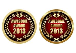 renamaruuさんの「AWESOME　AWARD　2013」のロゴ作成への提案