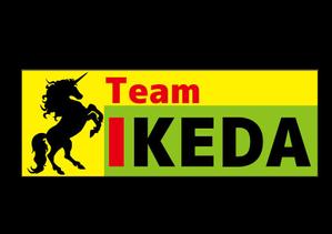 オカデザイン工房 ()さんの日本初のプロバドミントン選手　「Team IKEDA」のロゴ作成への提案