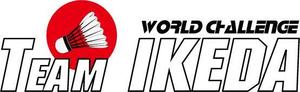 Cometsさんの日本初のプロバドミントン選手　「Team IKEDA」のロゴ作成への提案