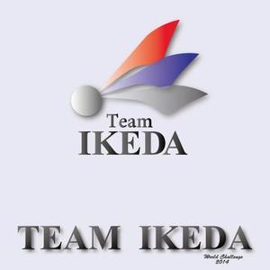 じぇねみあ (gen-miya)さんの日本初のプロバドミントン選手　「Team IKEDA」のロゴ作成への提案