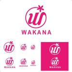 odora66 (odora66)さんのアジアで展開する新規オープンの店「WAKANA」のロゴ作成への提案