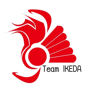 風太 (dw1plus)さんの日本初のプロバドミントン選手　「Team IKEDA」のロゴ作成への提案