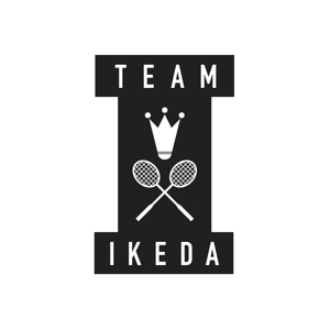 FB1983さんの日本初のプロバドミントン選手　「Team IKEDA」のロゴ作成への提案