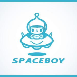 illustyasan (illustyasan)さんの「SPACEBOY」のロゴ作成への提案