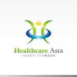 m-spaceさんの「ヘルスケア・アジア株式会社」のロゴ作成への提案