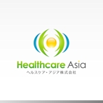 m-spaceさんの「ヘルスケア・アジア株式会社」のロゴ作成への提案