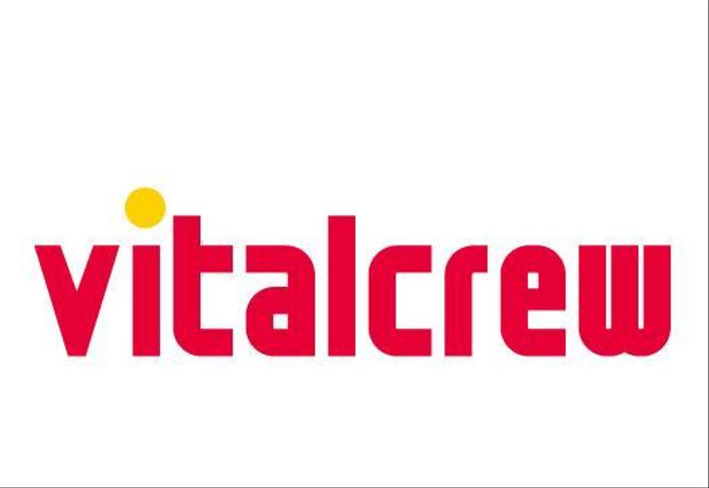 「vitalcrew」のロゴ作成