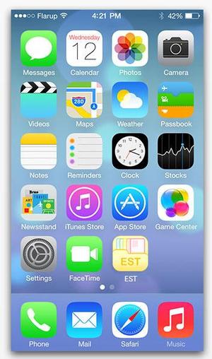 Sth (gajumail)さんの趣味情報収集iPhoneアプリ「EST」のアイコン作成への提案