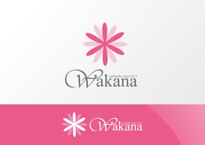 Nyankichi.com (Nyankichi_com)さんのアジアで展開する新規オープンの店「WAKANA」のロゴ作成への提案