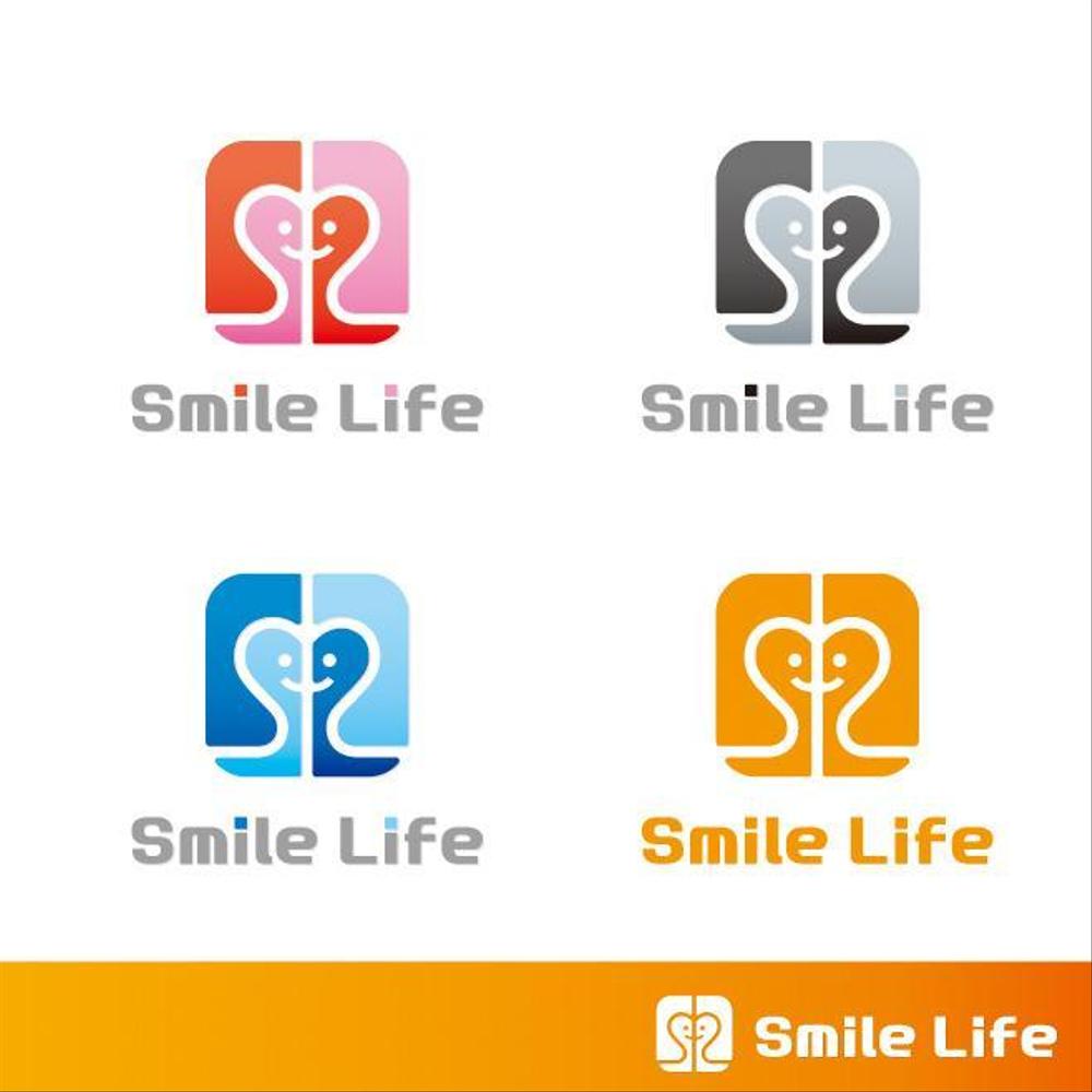 「SmileLife」のロゴ作成