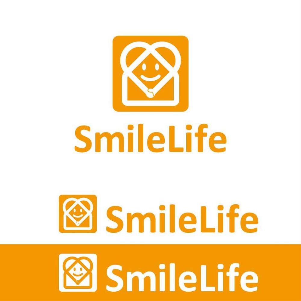 「SmileLife」のロゴ作成