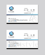 murajun39 (murajun39)さんの新規設立会社の名刺デザイン依頼（ロゴ有り）への提案