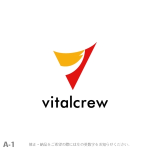 yuizm ()さんの「vitalcrew」のロゴ作成への提案