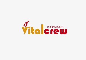 さんの「vitalcrew」のロゴ作成への提案