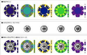 tamagochan2さんの高級メダルチップデザイン制作への提案