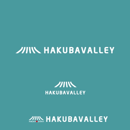 滝沢克己 (yusanso)さんの「HAKUBAVALLEY」のロゴ作成への提案