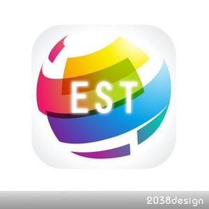 2038 design room (2038design)さんの趣味情報収集iPhoneアプリ「EST」のアイコン作成への提案
