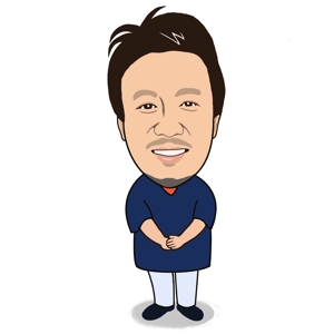 木村　博 (lucky5302)さんの院長の似顔絵への提案