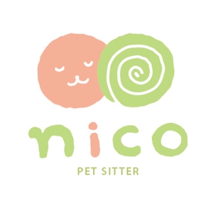 マーク・ロゴスキ ()さんの「【ペットシッターnico】の「nico」」のロゴ作成への提案
