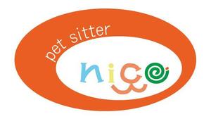m_yukariさんの「【ペットシッターnico】の「nico」」のロゴ作成への提案