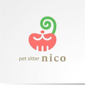 ＊ sa_akutsu ＊ (sa_akutsu)さんの「【ペットシッターnico】の「nico」」のロゴ作成への提案