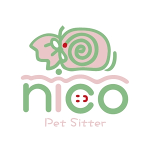 TD-Work ()さんの「【ペットシッターnico】の「nico」」のロゴ作成への提案