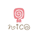 nabe (nabe)さんの「【ペットシッターnico】の「nico」」のロゴ作成への提案