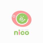 Jelly (Jelly)さんの「【ペットシッターnico】の「nico」」のロゴ作成への提案