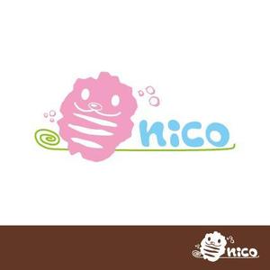 ゆかりんご (yukaringo)さんの「【ペットシッターnico】の「nico」」のロゴ作成への提案