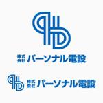 ma510さんの「株式会社パーソナル電設」のロゴ作成への提案