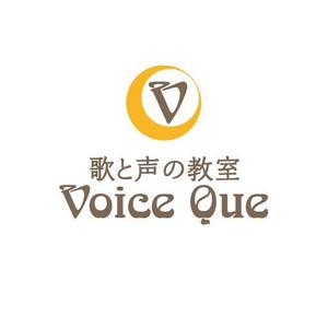 gou3 design (ysgou3)さんの個人営業のボイストレーニング教室「歌と声の教室 Voice Que」のロゴへの提案