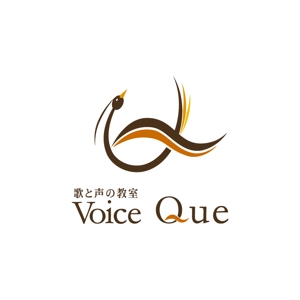 mismさんの個人営業のボイストレーニング教室「歌と声の教室 Voice Que」のロゴへの提案