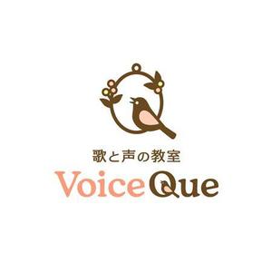 L-design (CMYK)さんの個人営業のボイストレーニング教室「歌と声の教室 Voice Que」のロゴへの提案