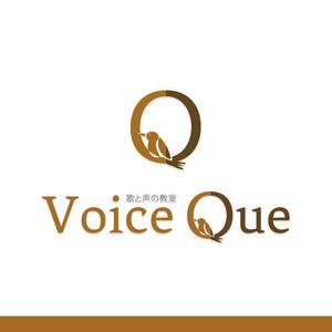 iwwDESIGN (iwwDESIGN)さんの個人営業のボイストレーニング教室「歌と声の教室 Voice Que」のロゴへの提案