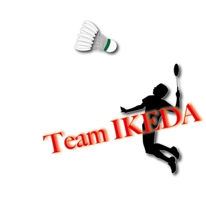 ハートオブマインド (heart_of_mind)さんの日本初のプロバドミントン選手　「Team IKEDA」のロゴ作成への提案